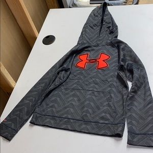 Boys size L under armor hoodie